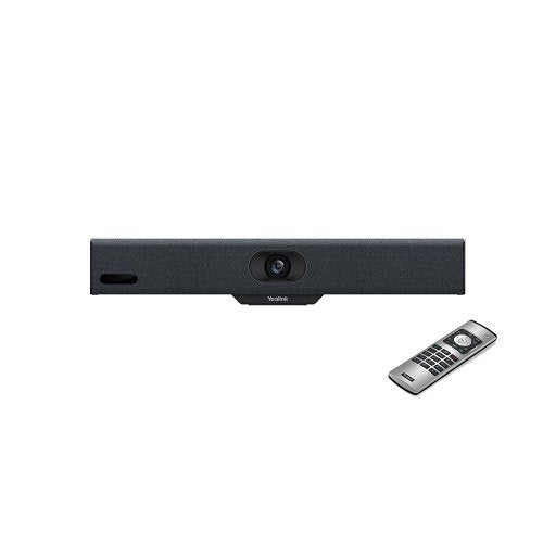 Yealink A10-010: Compact All-in-One Video Bar for Small Meeting Spaces and Home Offices, PSU, W/Mount Bracket, Cables, 2 Yr