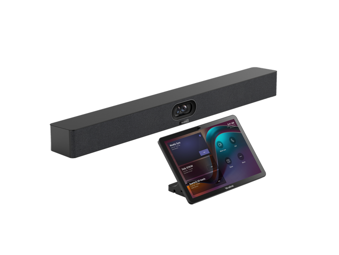 Yealink MeetingBar A40 (A40-031) - All-in-One Collaboration Bar for Small to Med Rooms, CTP25 Touch Panel, PSU, W/M Bracket