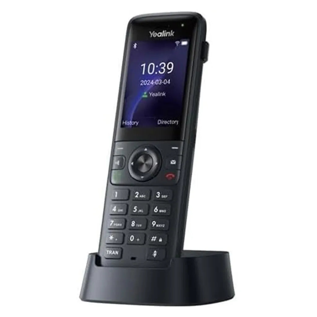 Yealink AX83H WI-FI Handset, Supports 5-WAY Voice Conference ,HD Voice, Noise Filter,AEC