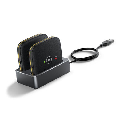 Yealink CPW65-PACKAGE CPW65 Wireless DECT Expansion Microphones (2), WDD60 DECT dongle, Charger Cradle, 2 Yr