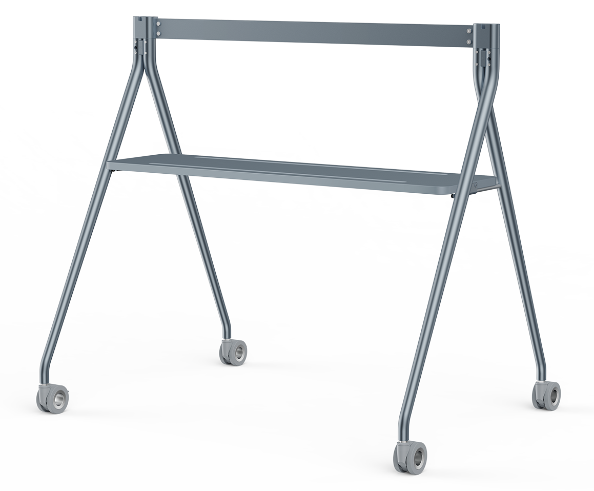 Yealink MB-FLOORSTAND-P650T - Mobile Floor Stand with Tray for MeetingBoard 65 Pro