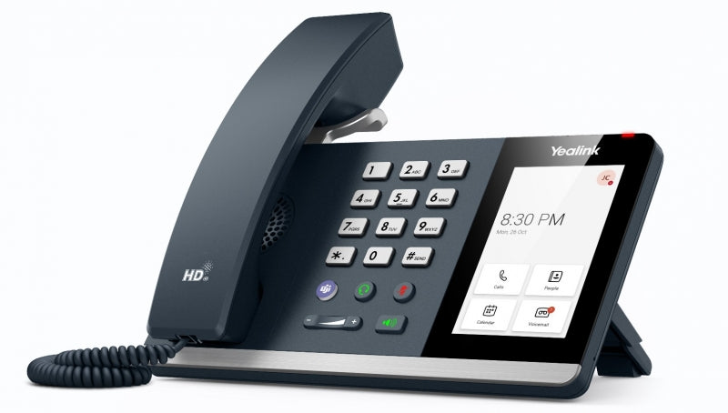 Yealink MP54-E2-TEAMS MS Teams Desktop Phone with Handset, 4