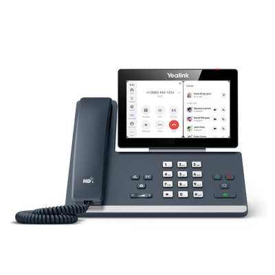 Yealink MP56 Desktop Phone with Handset, 7