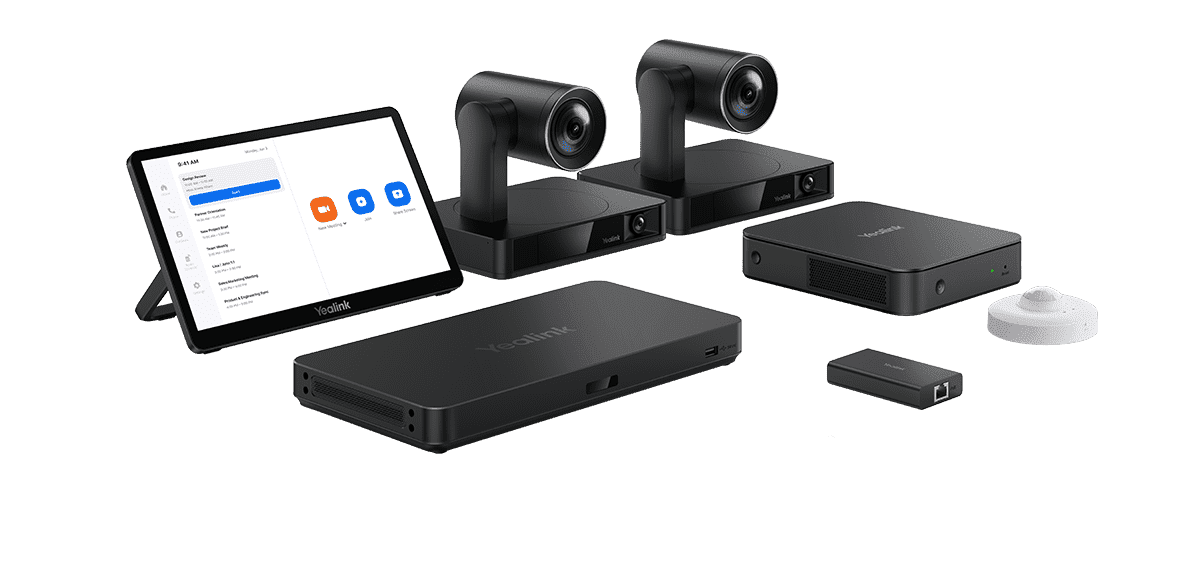 Yealink MVCS90-C5U-004 Microsoft Teams Room System for Extra Large Rooms, UVC86 (2), MTOUCHPLUS, MCORE4 MINI PC, MVCBYODEXT, AVHUB