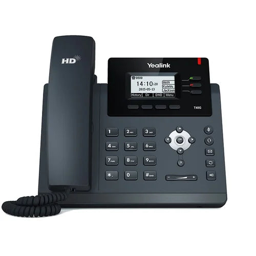 Yealink SIP-T31G 2 Line Gigabit IP Phone with Handset, Dual Port Gigabit Ethernet