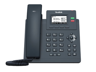 Yealink SIP-T31P 2 Line IP Phone with Handset, 2 Ports 10/100M Ethernet Switch
