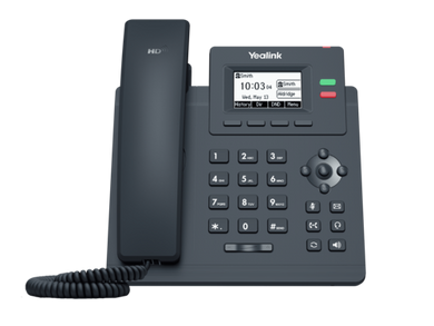 Yealink SIP-T33G 4 Line Gigabit IP Phone with Handset, 2.4