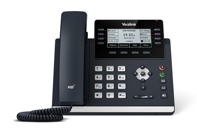 Yealink SIP-T43U 12 Line IP Phone with Handset, 3.7