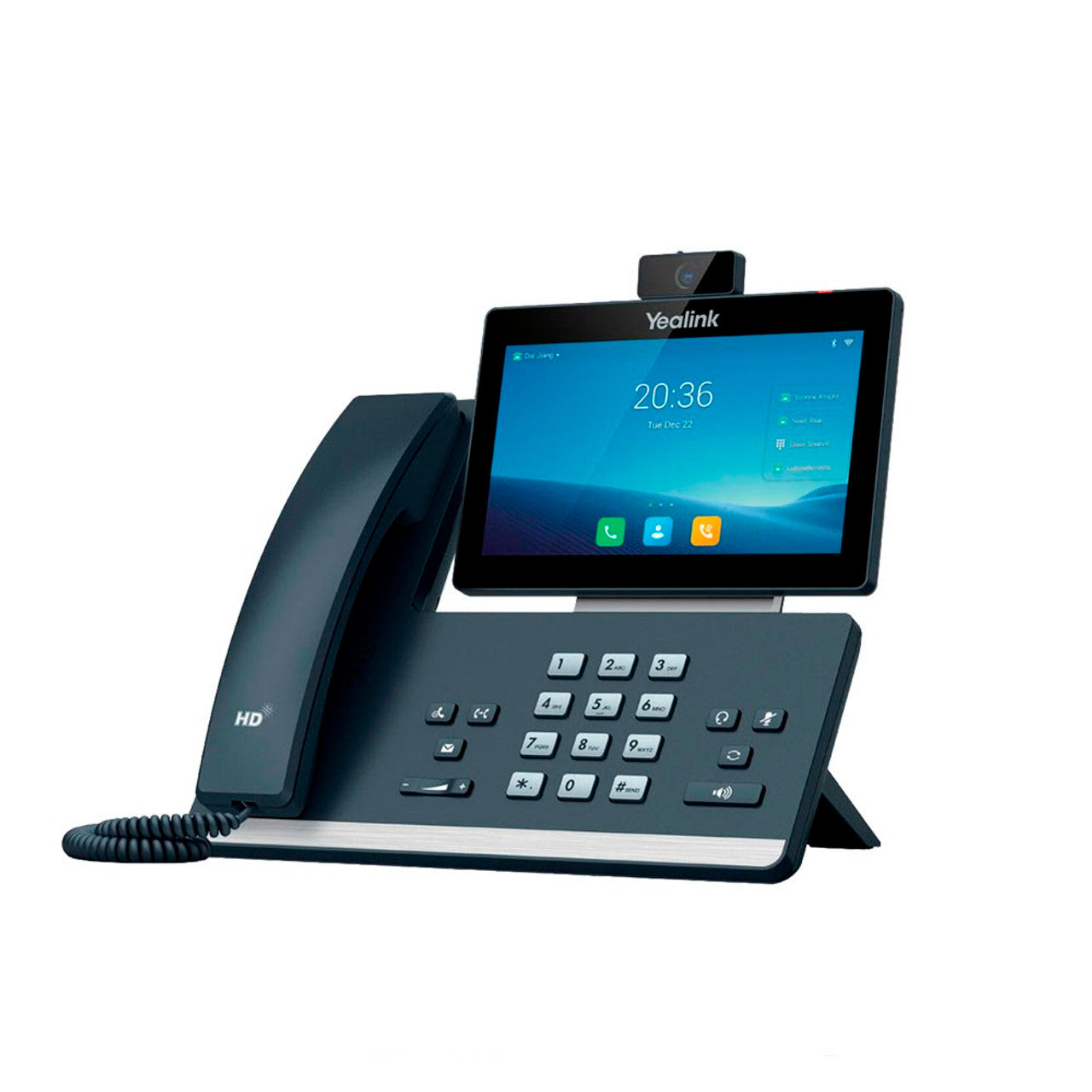 Yealink SIP-T58W-CAMERA IP Phone with Handset, 7