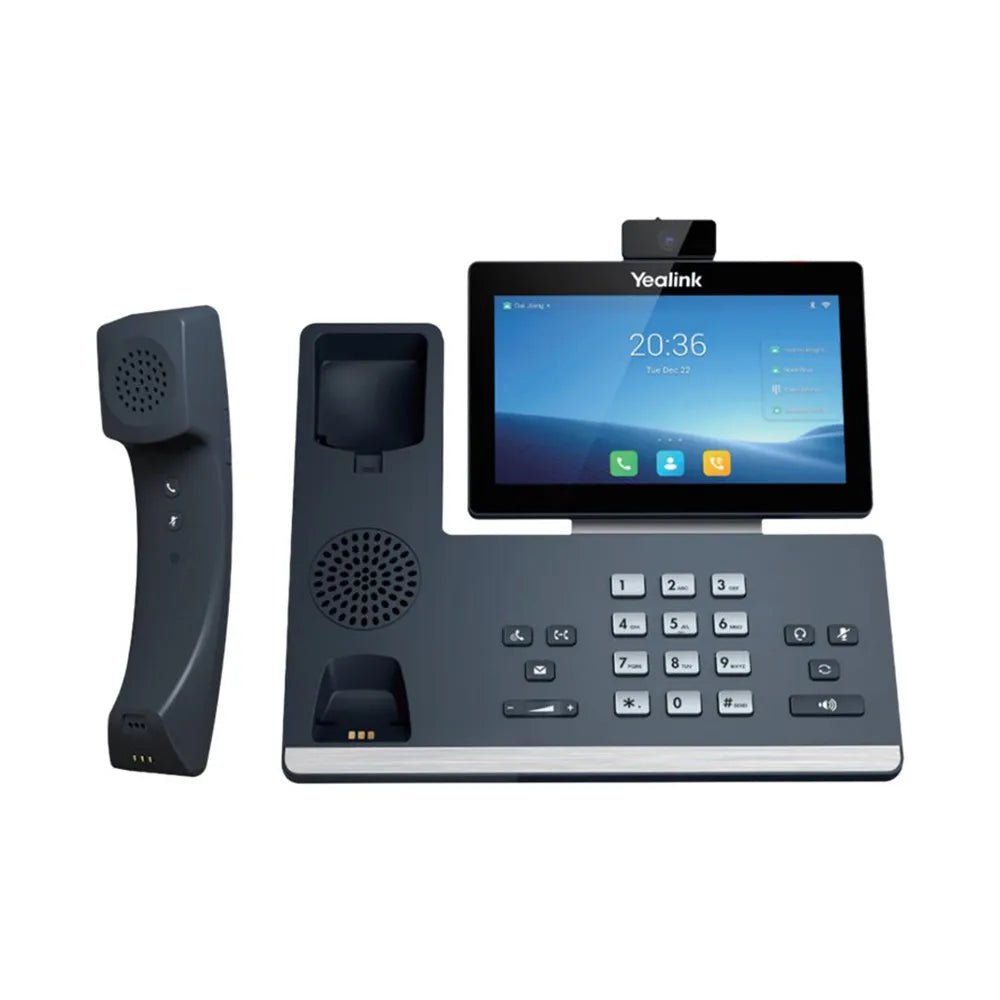 Yealink SIP-T58W-PRO-CAM - Smart Business Phone with HD Video and Wireless Handset, 7