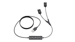 Yealink USB/QD Trainer Cable for YHS Series Headset - 1PCS