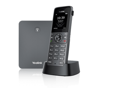 Yealink W73P DECT IP Phone System High Performance Wireless DECT IP Phone System W/Handset & Base Station,1.8