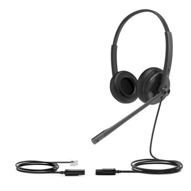Yealink YHS34 Stereo Wideband Headset, Leather Cushions - For Yealink IP Phones